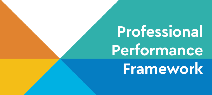 Text: Building a professional performance framework