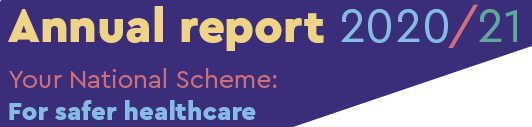 Annual report 2020/21 Your National Scheme: For safer healthcare