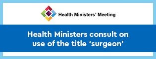 Health Ministers' meeting
